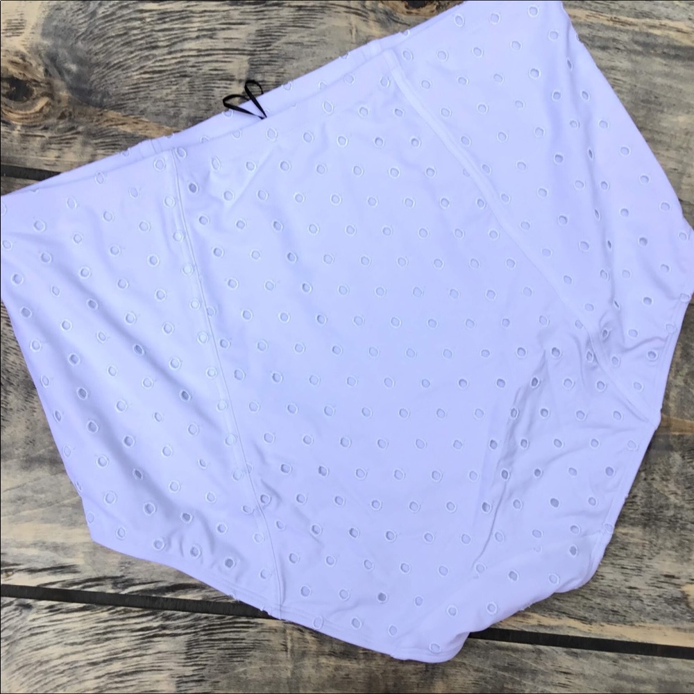 LOWEST Lela Rose Cacique Eyelet Swimsuit Bottom - Picture 4 of 8